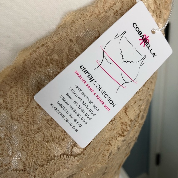 Cosabella Lace Bralette in Beige - Picture 4 of 7